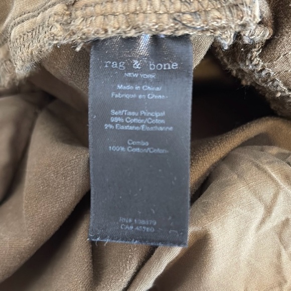 rag & bone Buckley chino cargo pant , sz 25 - Picture 13 of 13
